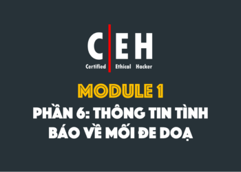 [CEH Tiếng Việt] Module 1 – Phần 6: Thông tin tình báo về mối đe doạ, mô hình hoá mối đe doạ