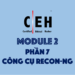 [CEH Tiếng Việt] Module 2 – Phần 7: Công cụ recon-ng