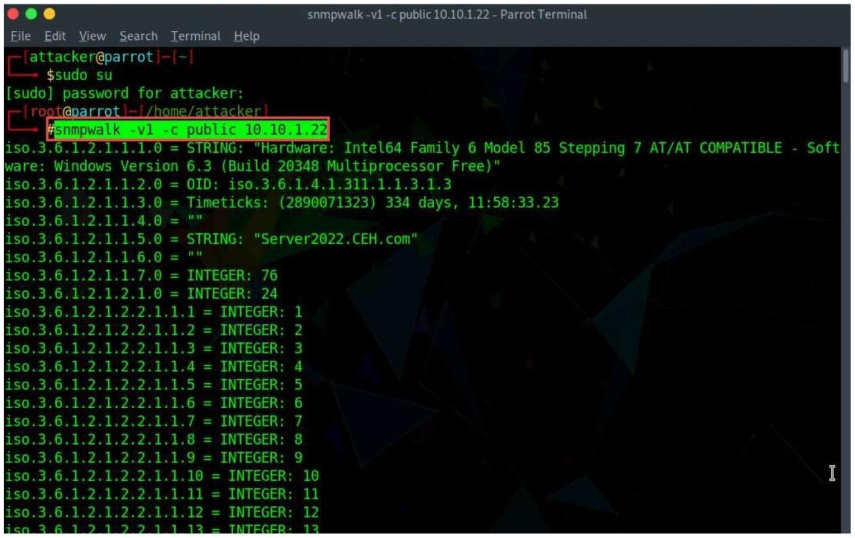 [CEH v12] Module 4 - Phần 3: SNMP Enumeration và LDAP Enumeration 2