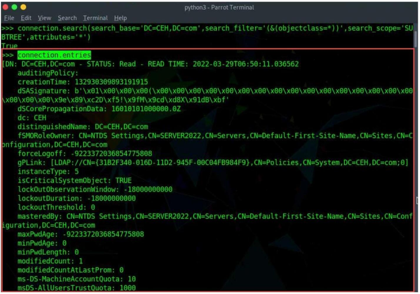 [CEH v12] Module 4 - Phần 3: SNMP Enumeration và LDAP Enumeration 14