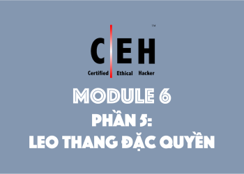 [CEH] Module 6 – Phần 5: Leo thang đặc quyền