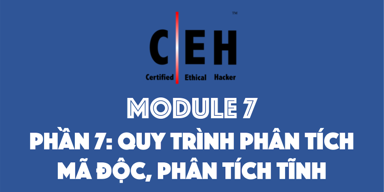 [CEH] Module 7 – Phần 7: Quy trình phân tích mã độc, phân tích tĩnh