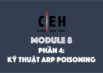 [CEH] Module 8 – Phần 4: Kỹ thuật ARP Poisoning